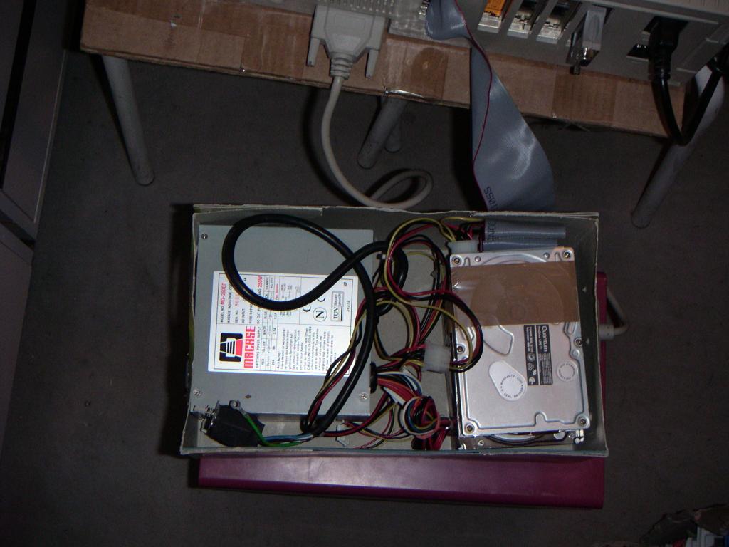 Two SCSI disks' shared out-of-body experience, 2003-01-19